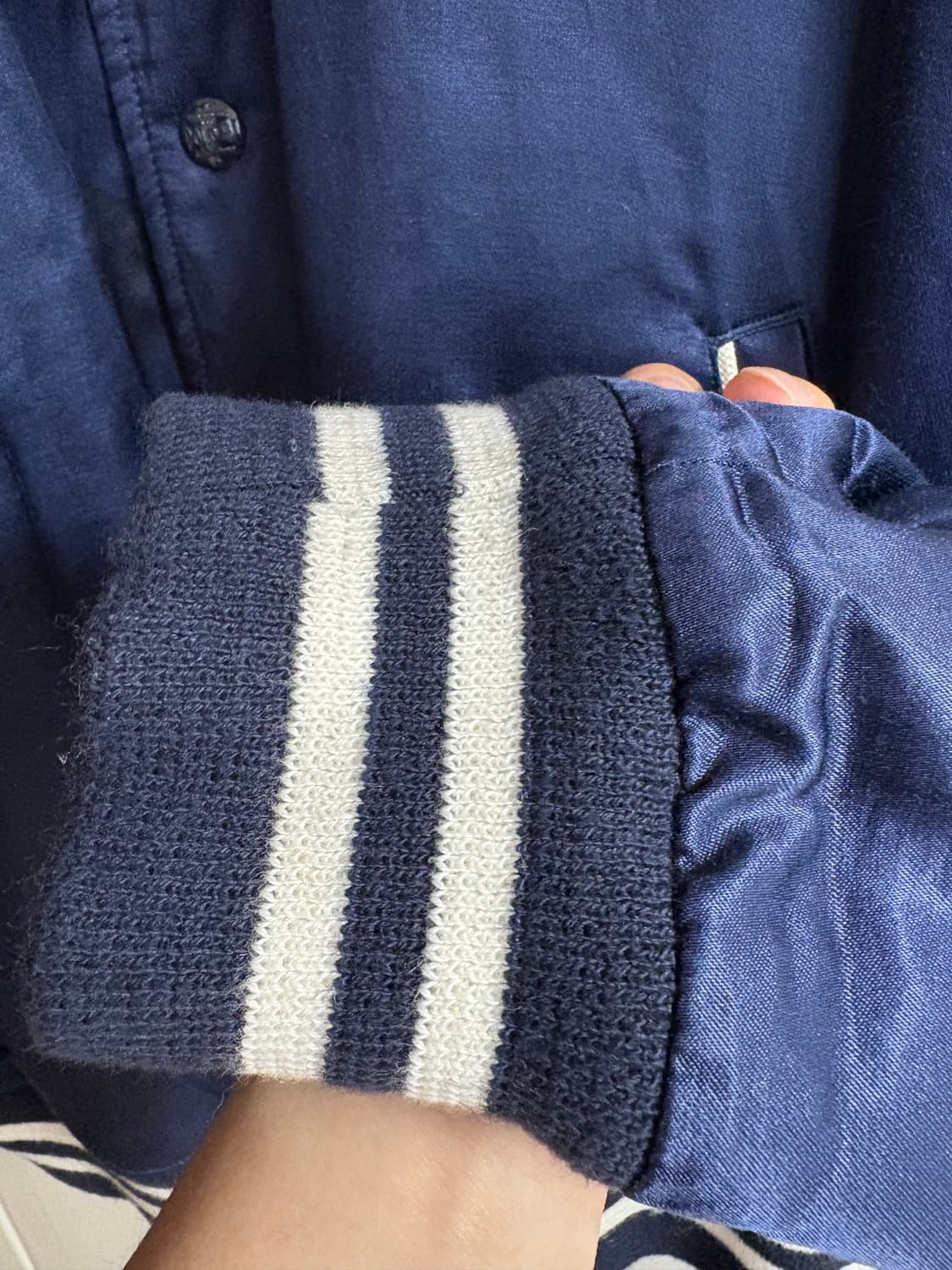 폴로 랄프로렌 뉴욕 양키스 블루종 자켓 (택 있음) 상품이미지5