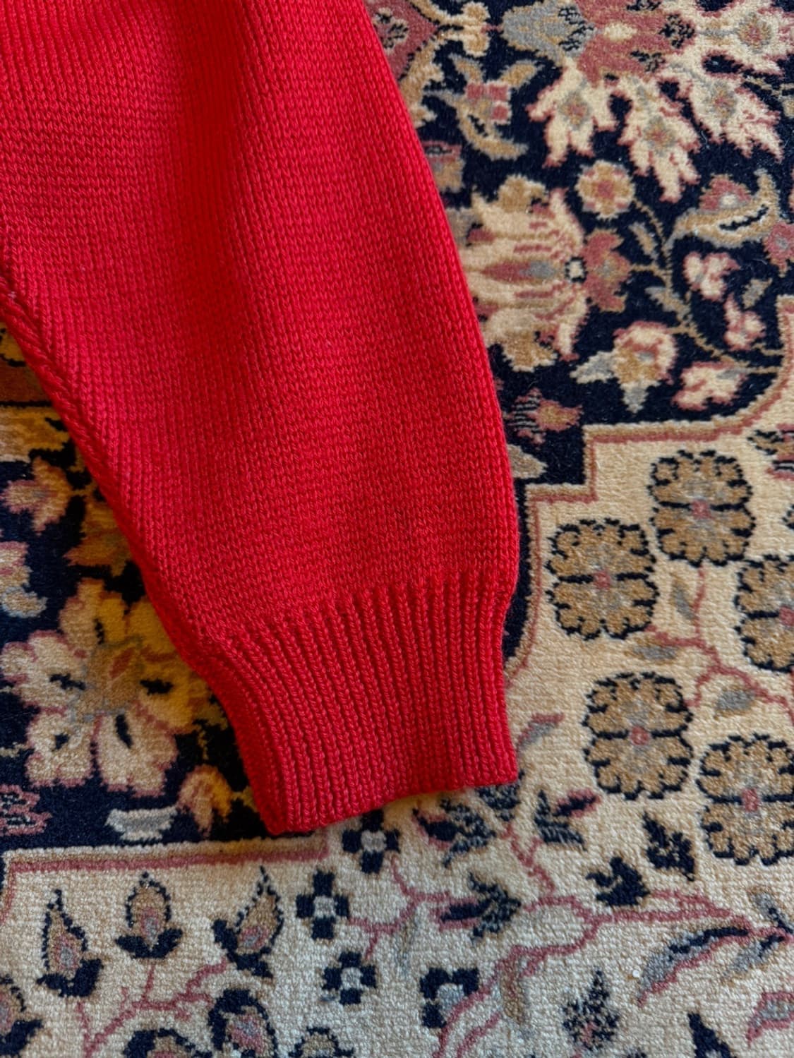 80s 버버리 이태리 메이드 금장 가디건 66~77 상품이미지5