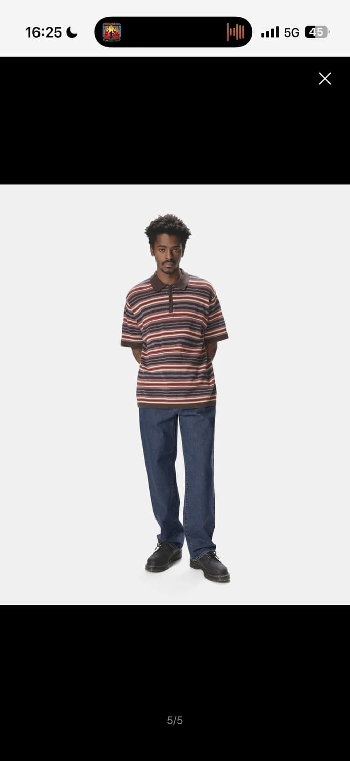 디스이즈네버댓 레귤러 진 블루 m 상품이미지5