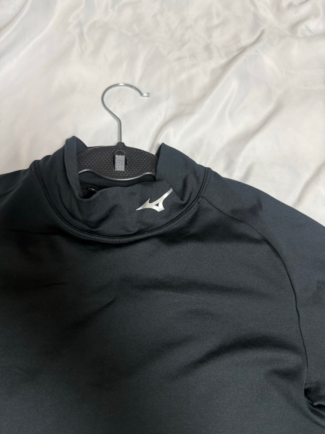 Mizuno Black Functional Mock Neck Tee M 상품이미지2