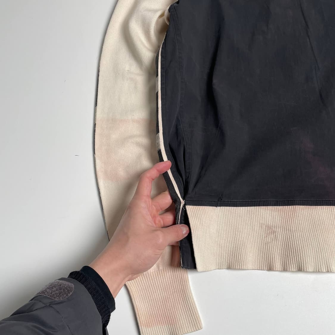 보테가 베네타 체크 프린팅 집업 자켓 (italy made)   상품이미지7