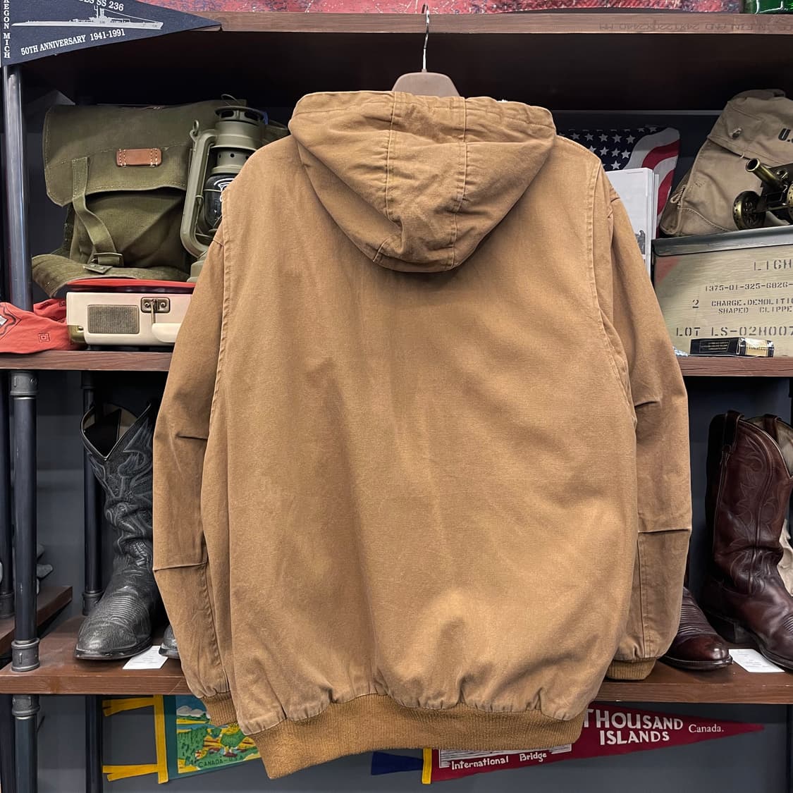 Lee 프리미엄 셀렉트 쉐르파 안감 후드 워크 자켓 상품이미지2