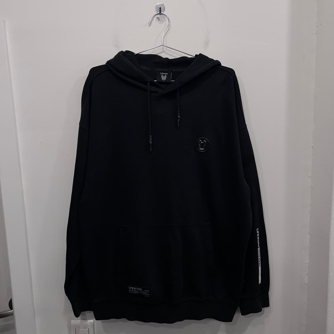 라이프워크 하이드어웨이 실버와펜 후드티 상품이미지2