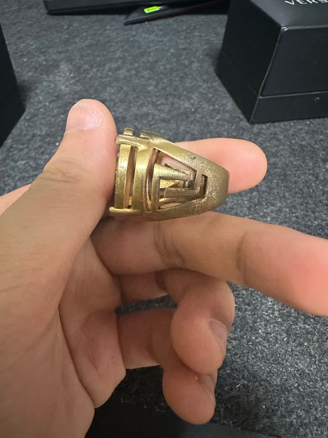 베르사체 메두사 링 20호 상품이미지2
