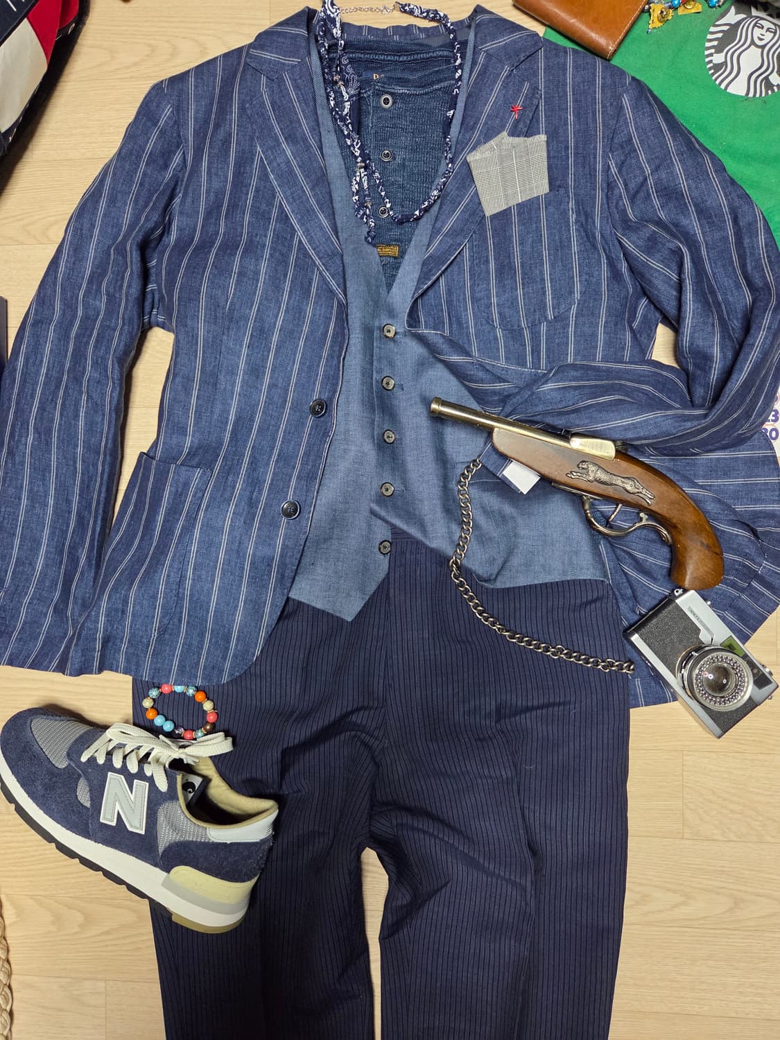 (새상품)(ITALY)Atpco 자켓 블레이저 수트 정장 상품이미지3