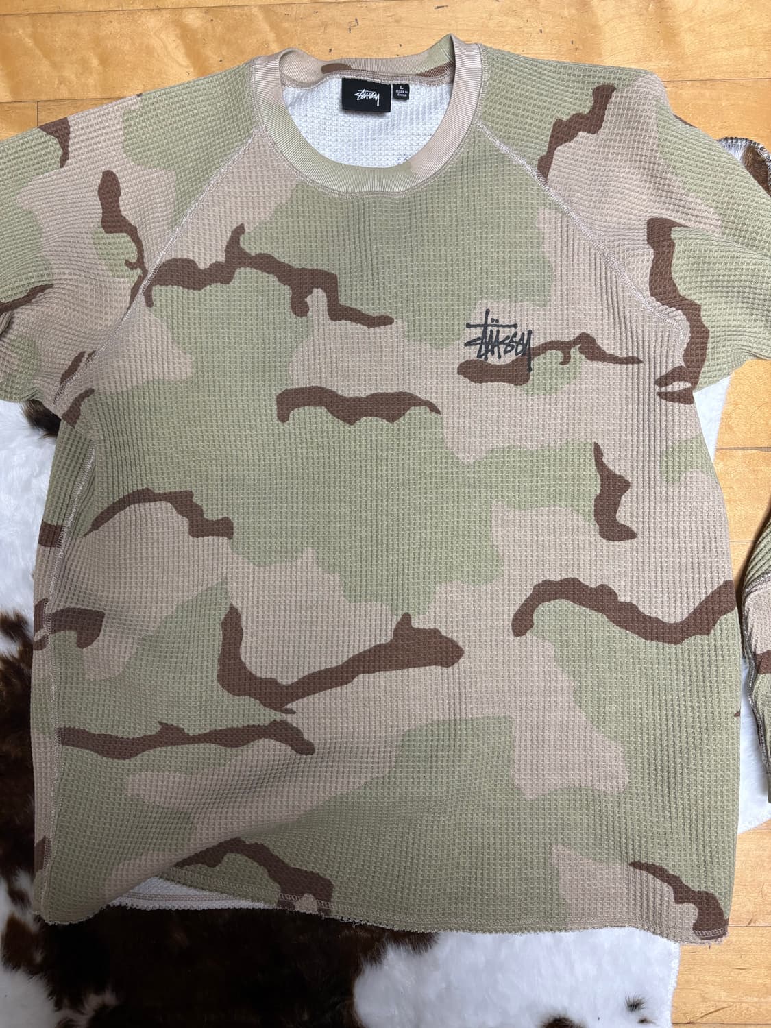 스툿시 써멀 샌드카모 L 상품이미지1