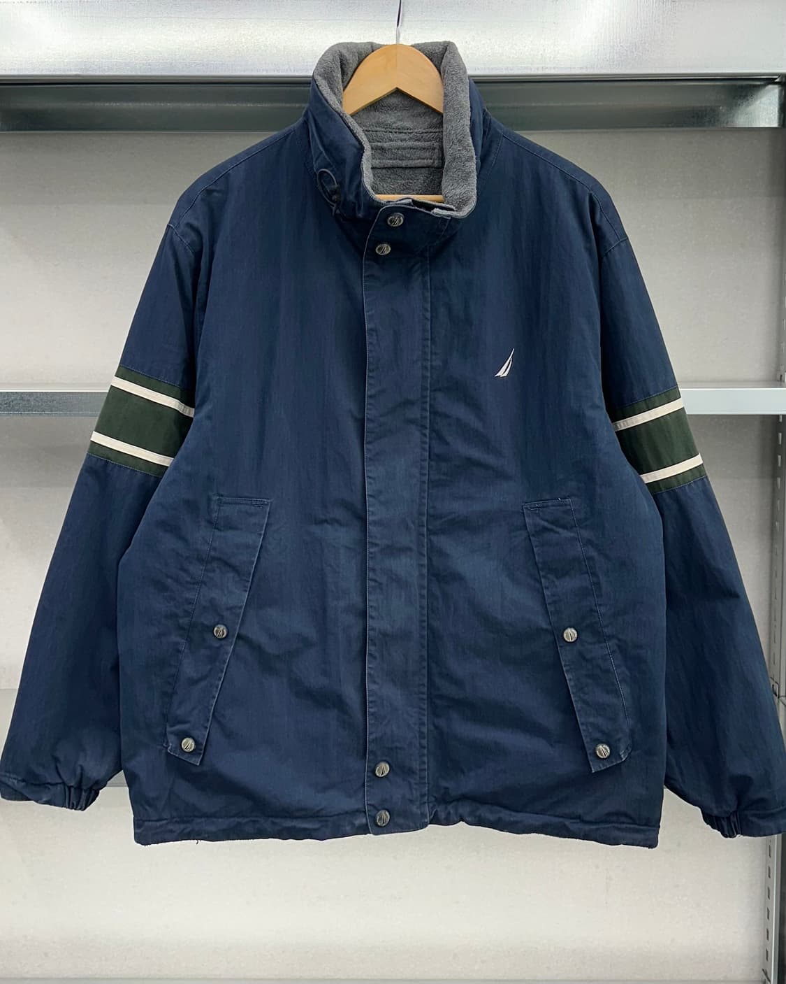 (XL)90'S NAUTICA 양면 후리스 점퍼-M1272 상품이미지2
