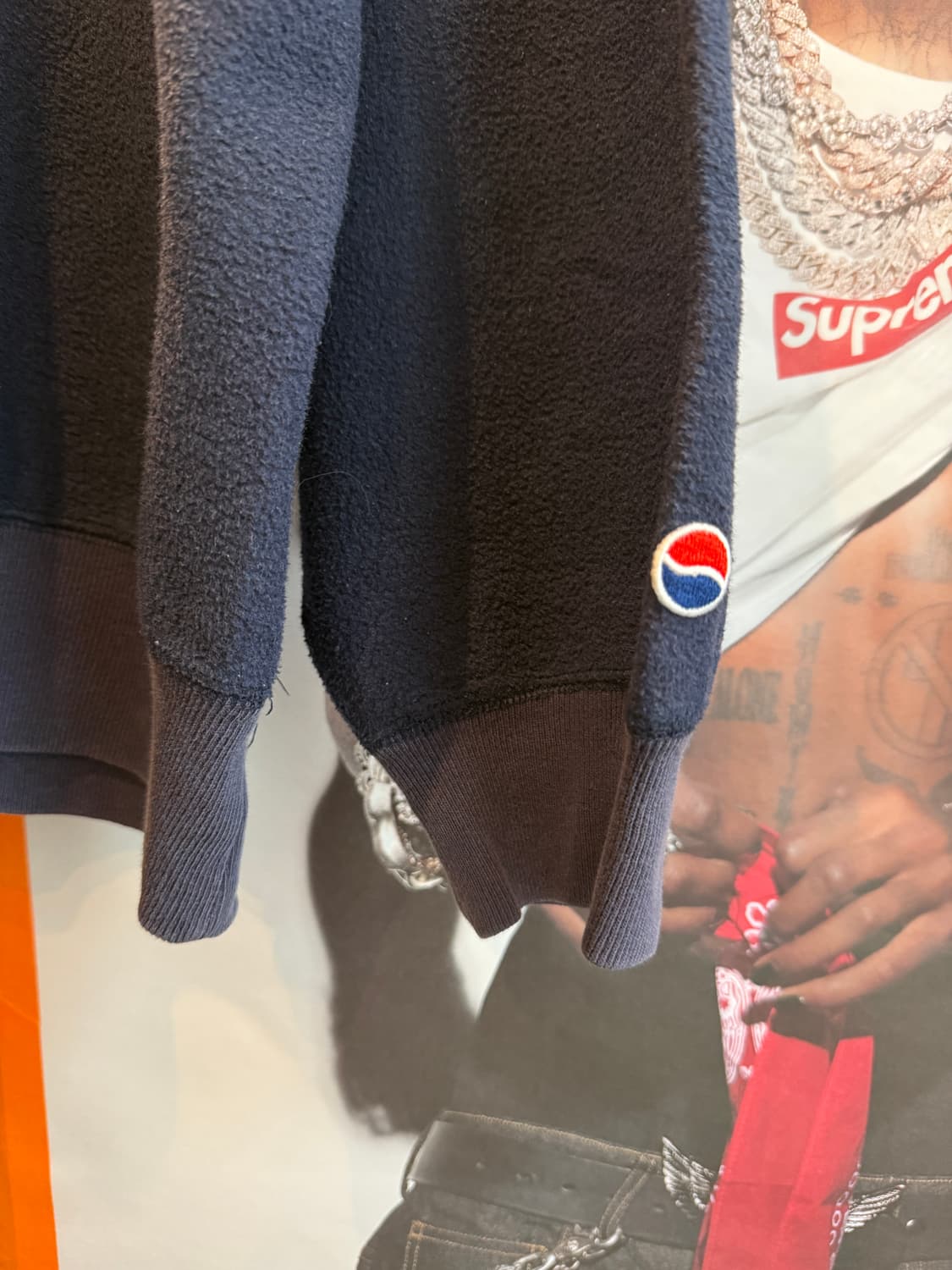 펩시 스웻셔츠 L(XL) 상품이미지5