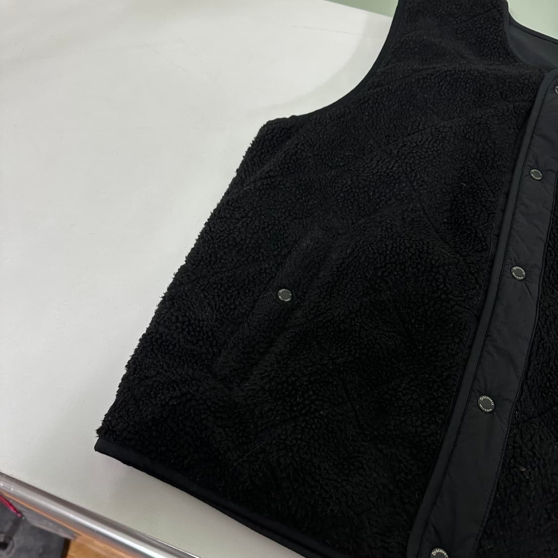 S 95 디스커버리 블랙 후리스 리버시블 조끼 베스트 상품이미지3