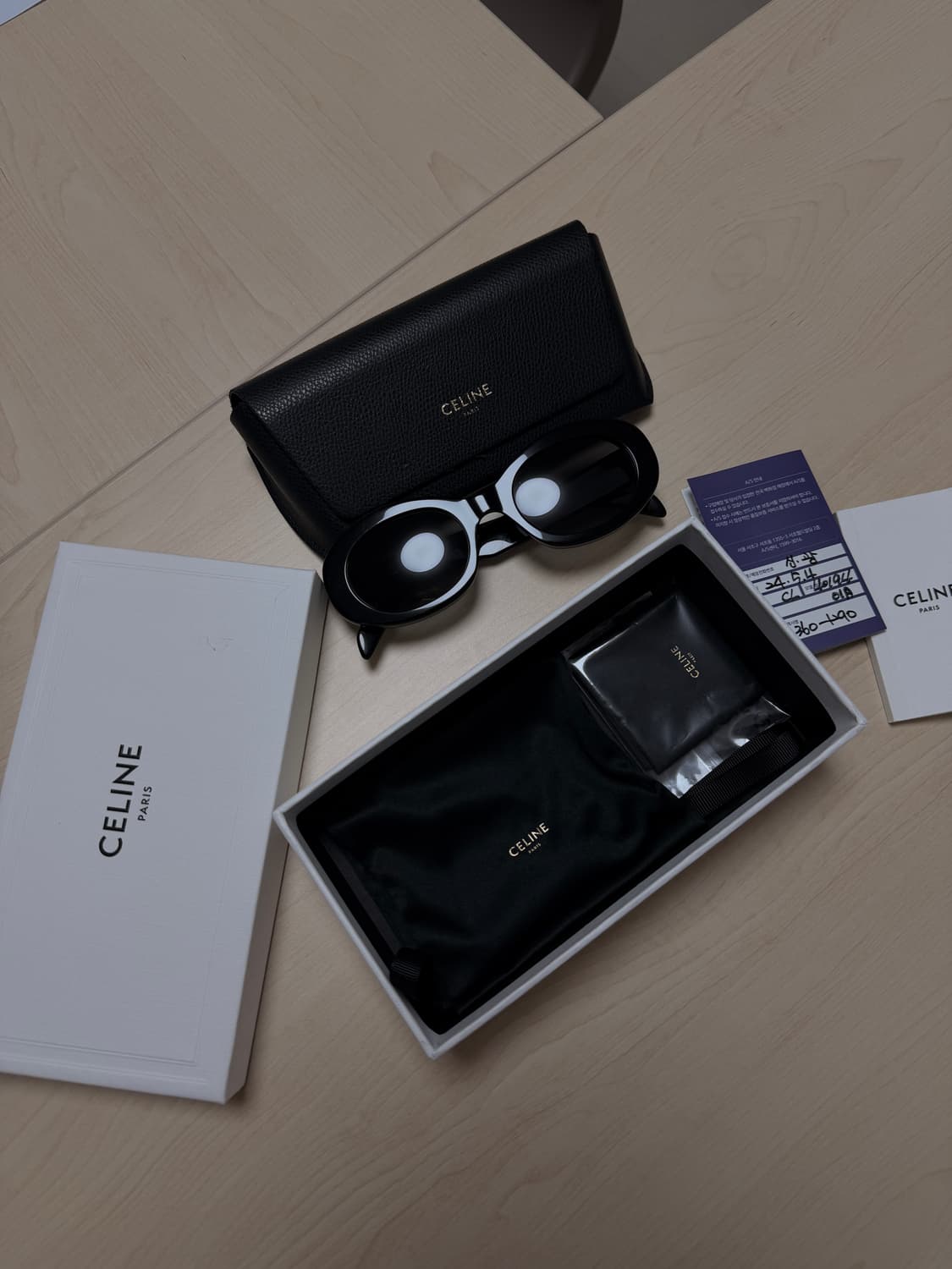 (풀박, 백화점) 셀린느 트리옹프 01 선글라스 뷔착용 상품이미지1