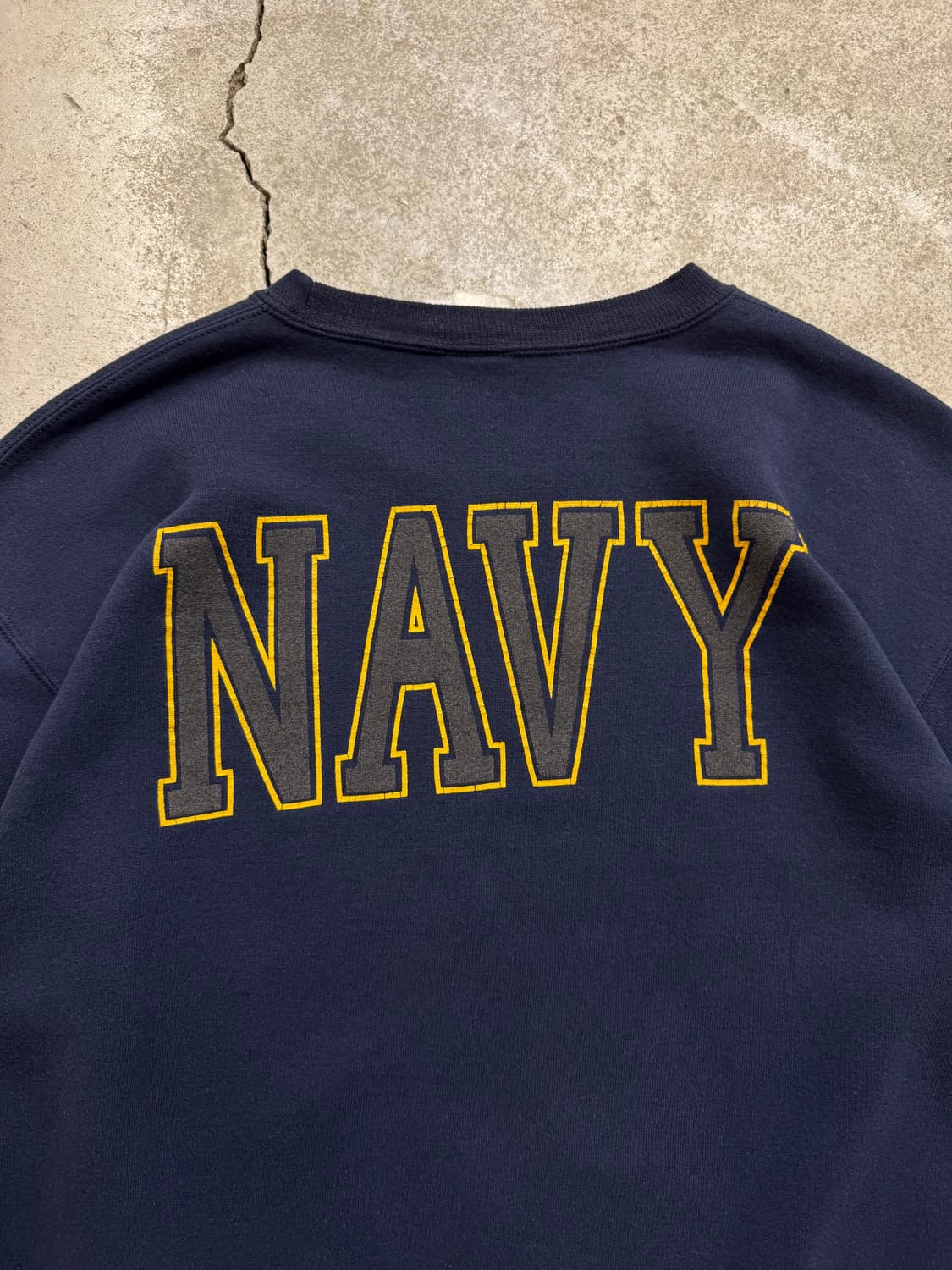 90s SOFFE U.S.NAVY  50/50 스웻셔츠 상품이미지5