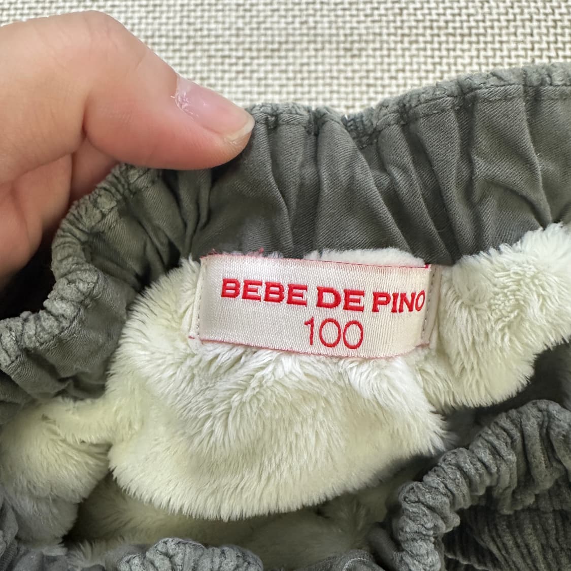 100 베베드피노 코듀로이  바지 0429D 상품이미지4