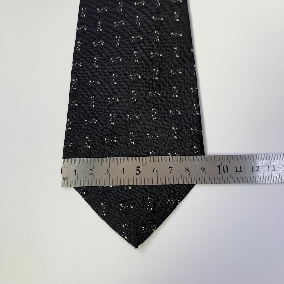 폴로 랄프로멘 명품 클래식넥타이 A+등급 9cm 블랙컬러 상품이미지10