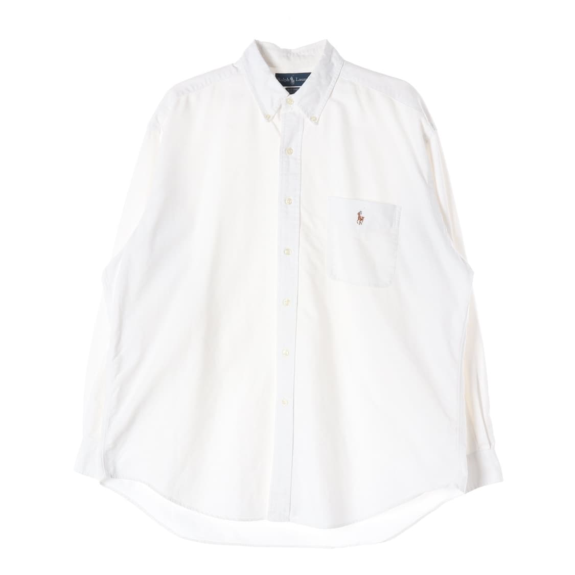 폴로 랄프 로렌 빅 셔츠 화이트 L 상품이미지1