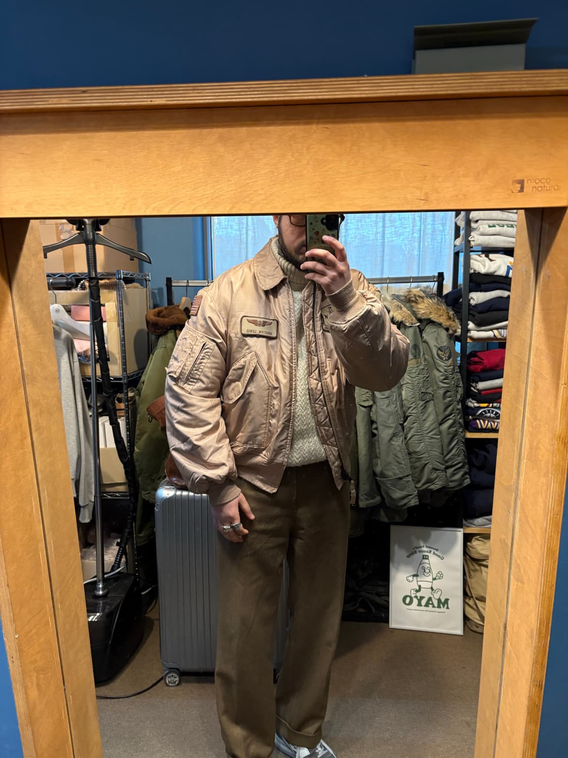 00‘s USAF cwu-45/p Flight Jacket.  상품이미지9