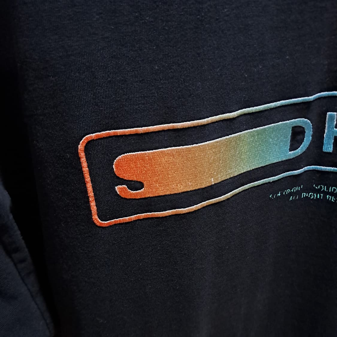 (택포) 솔리드옴므 자수 백로고 반팔 티셔츠 50 B620 상품이미지6