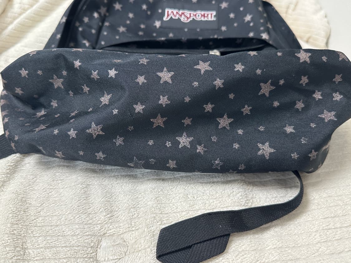 잔스포츠 글리터 별 백팩 블랙 상품이미지9