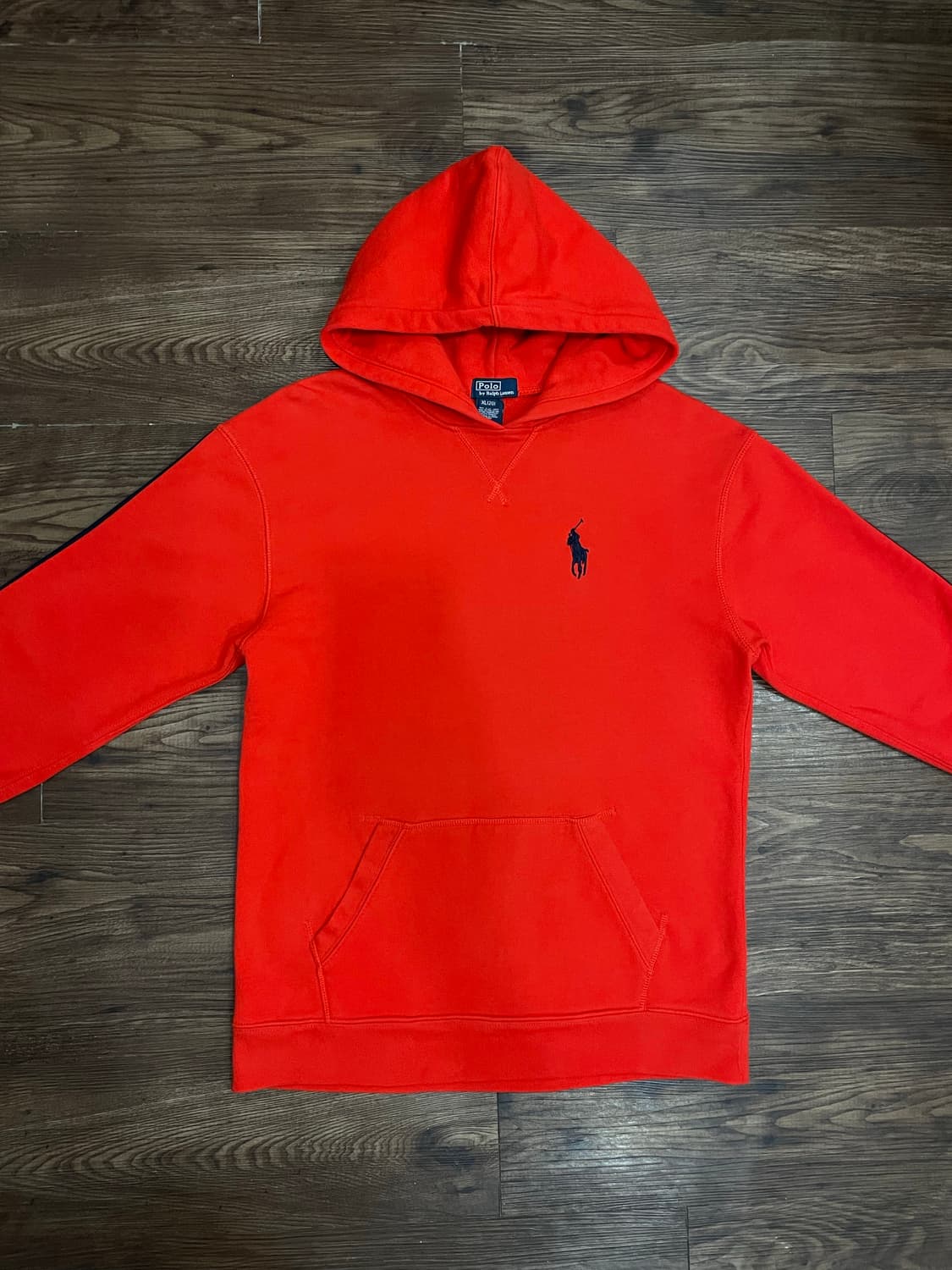 폴로 랄프로렌 빅포니 후드티 레드 상품이미지3