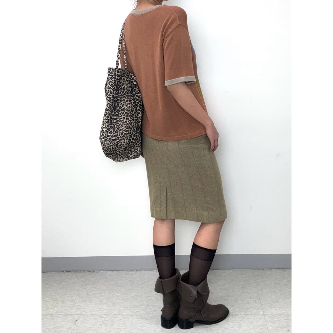 빈티지 히피 하프 니트 상품이미지4