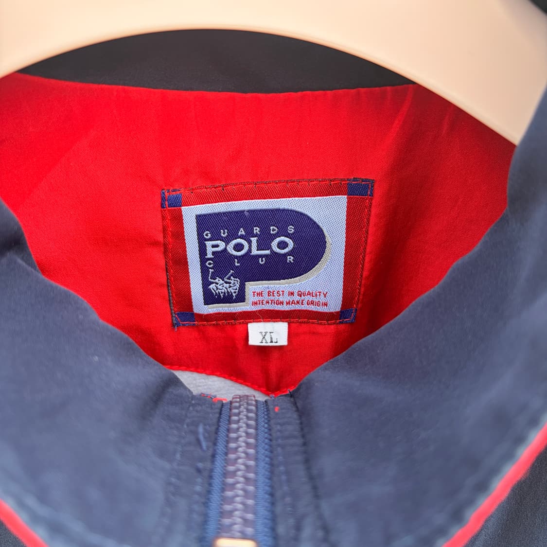 폴로 클럽 올드스쿨 네이비 바람막이 자켓(XL) 상품이미지4