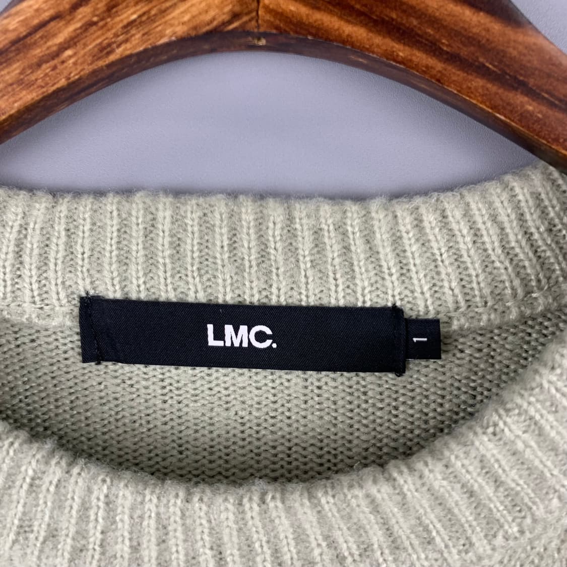lmc 브러쉬드 스펠아웃 니트 상품이미지6