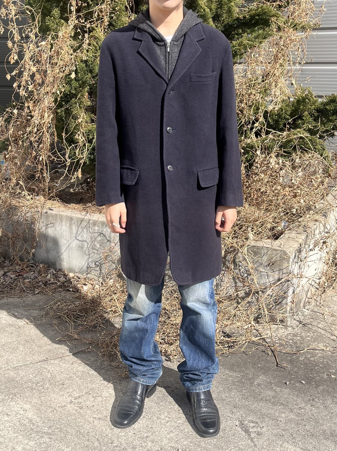 90s Y's for man by Yoji Yamamoto 싱글 코트 상품이미지2