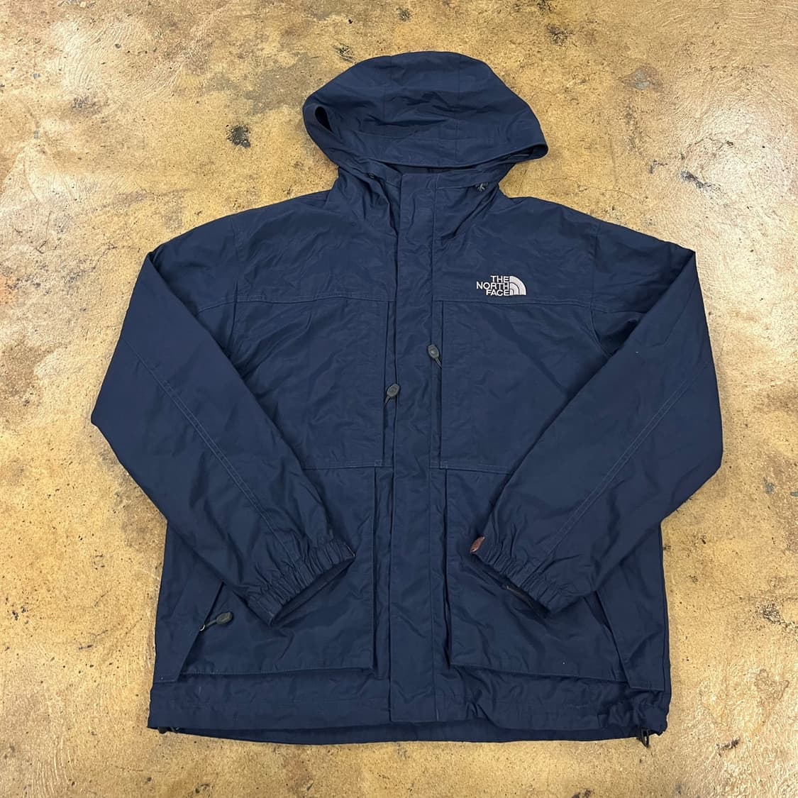 [정품/S] 노스페이스 네이비색 후드 바람막이 b18 상품이미지2