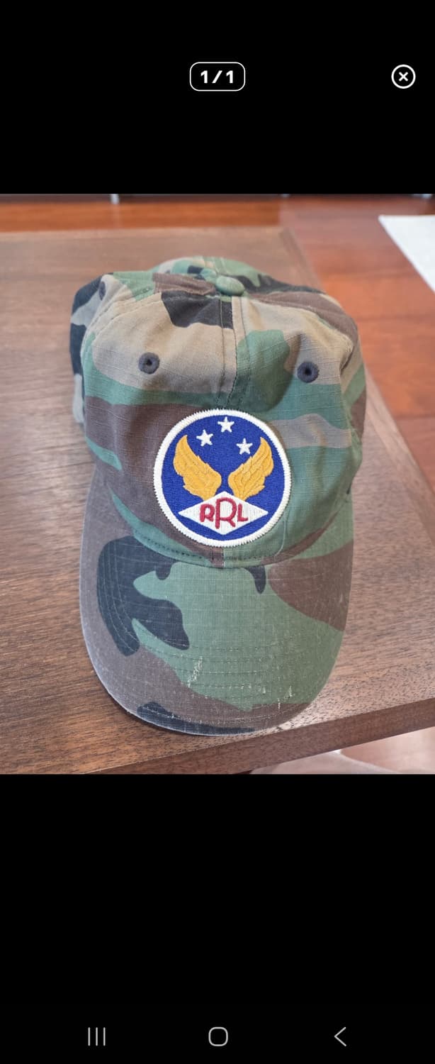 Rrl 카모 볼캡 상품이미지1