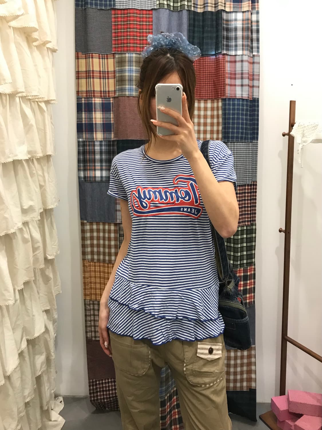 타미 힐피거 단가라 프릴 티 상품이미지5
