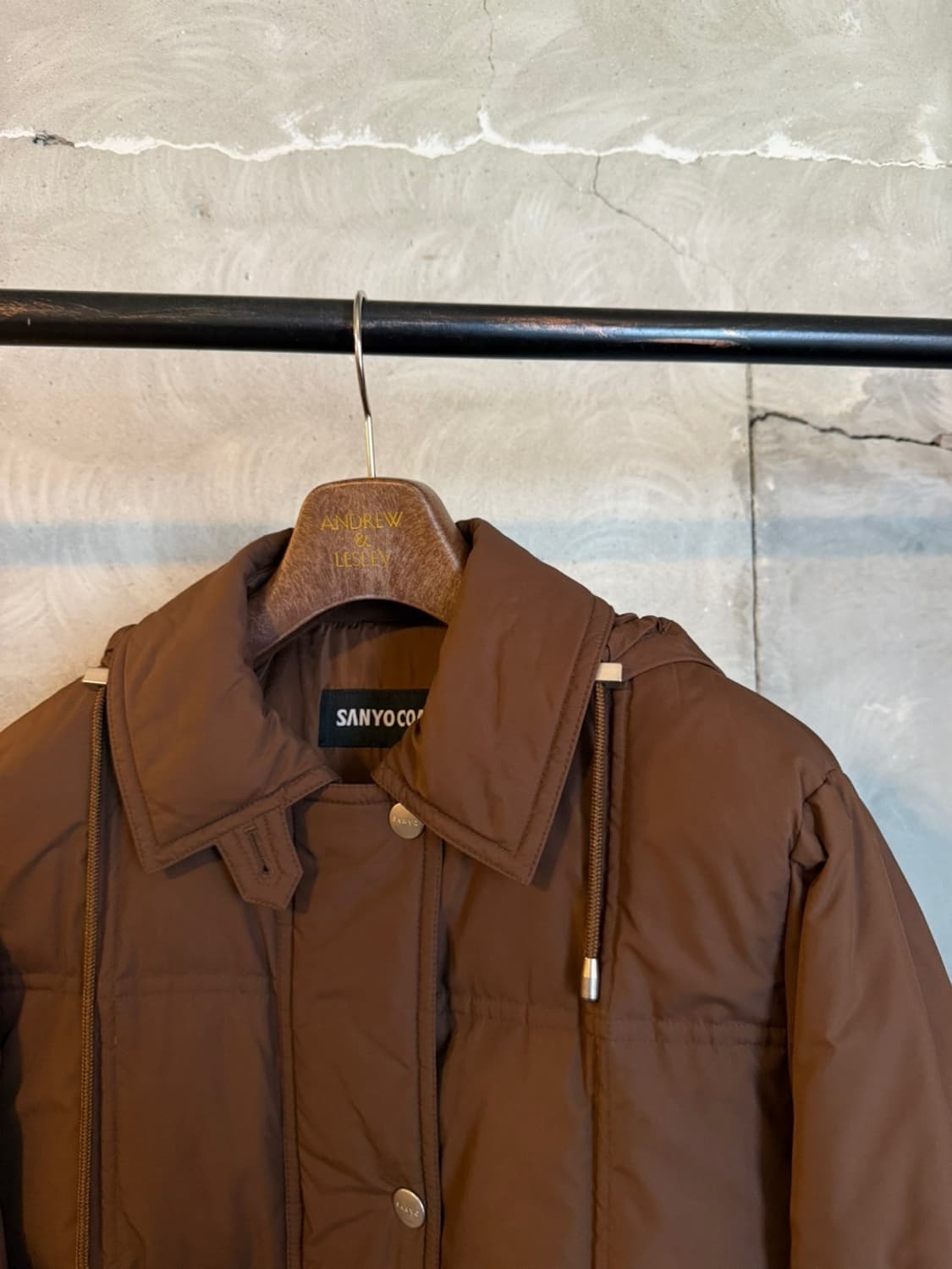 산요 다운 패딩 자켓 100 상품이미지5