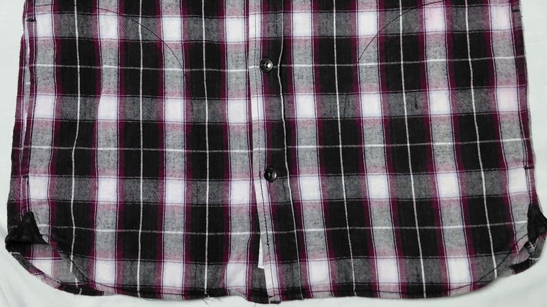 ​[M] 빔즈(BEAMS) 빈티지 체크 플라넬 셔츠 상품이미지3