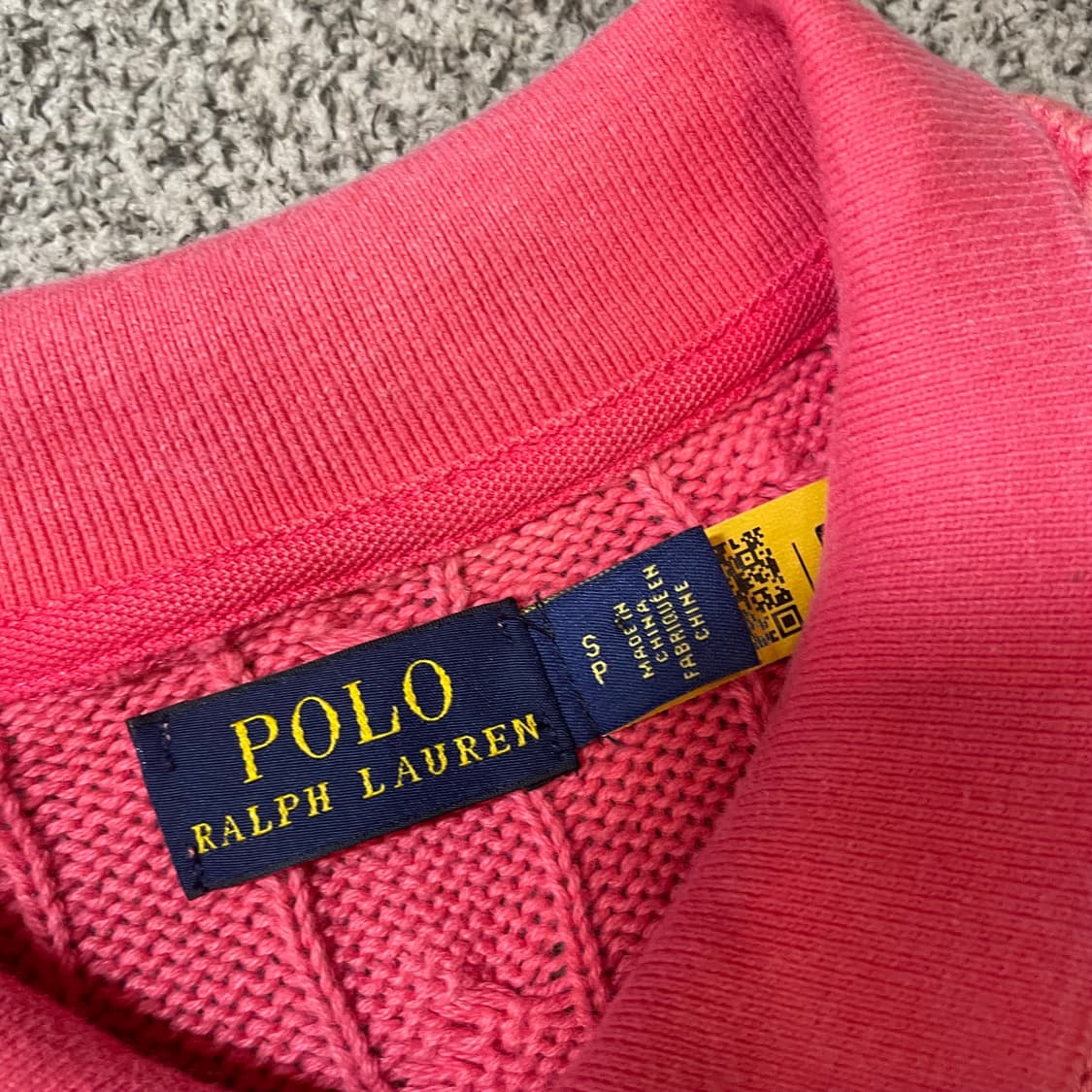 폴로 반팔 니트 상품이미지3
