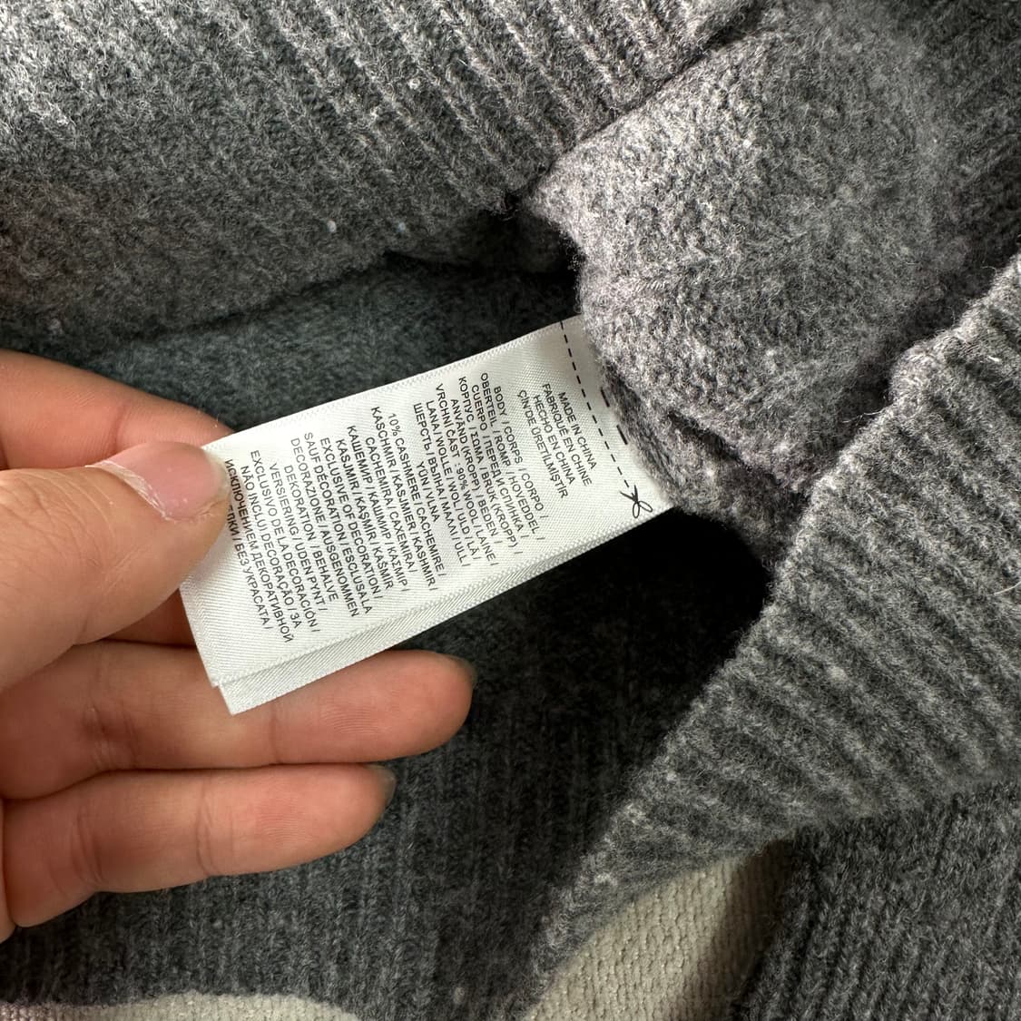 W 95 폴로랄프로렌 신형라벨 램스울 꽈배기 니트 상품이미지3