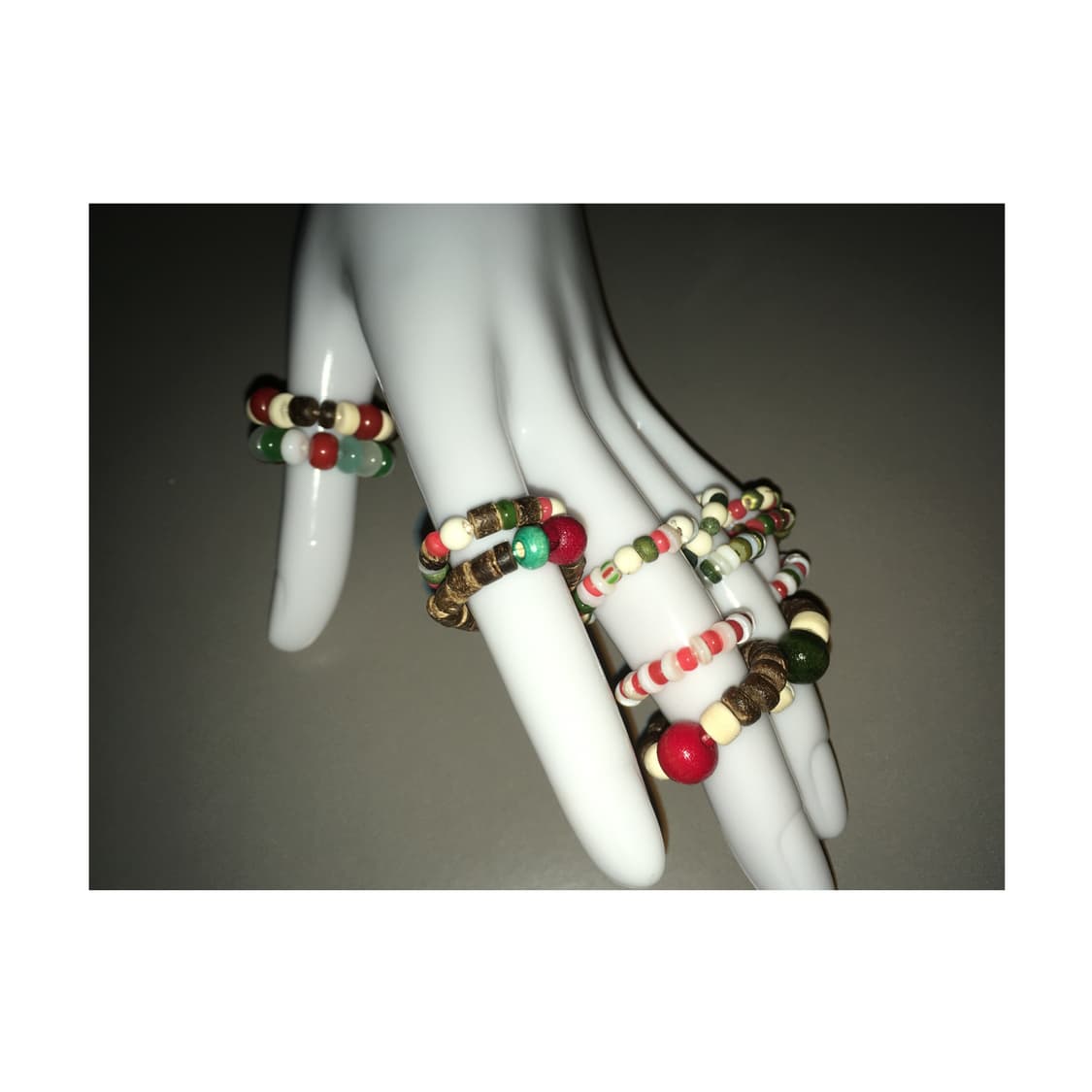 [악] 크리스마스 비즈 반지 상품이미지7