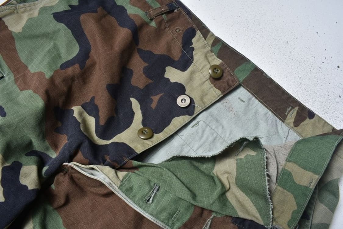 오리지널 미군 카모 립스탑 bdu팬츠 카고 바지 LR N0838 상품이미지5