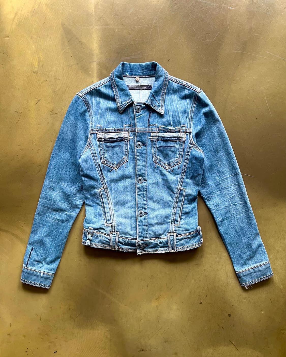 YANUK ヤヌーク Japan Detail Denim Jakcet 상품이미지3