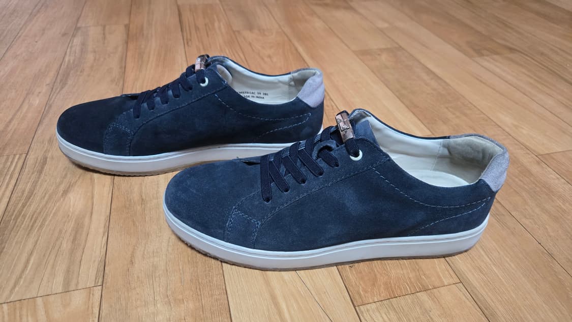 엘칸토 인텐스 남성 천연 소가죽 스웨이드 스니커즈 285,로퍼,운동화 상품이미지2