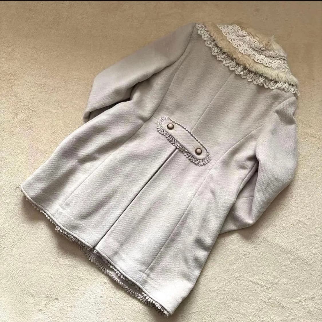 엑시즈팜 히메갸루 솜사탕 코트 상품이미지2