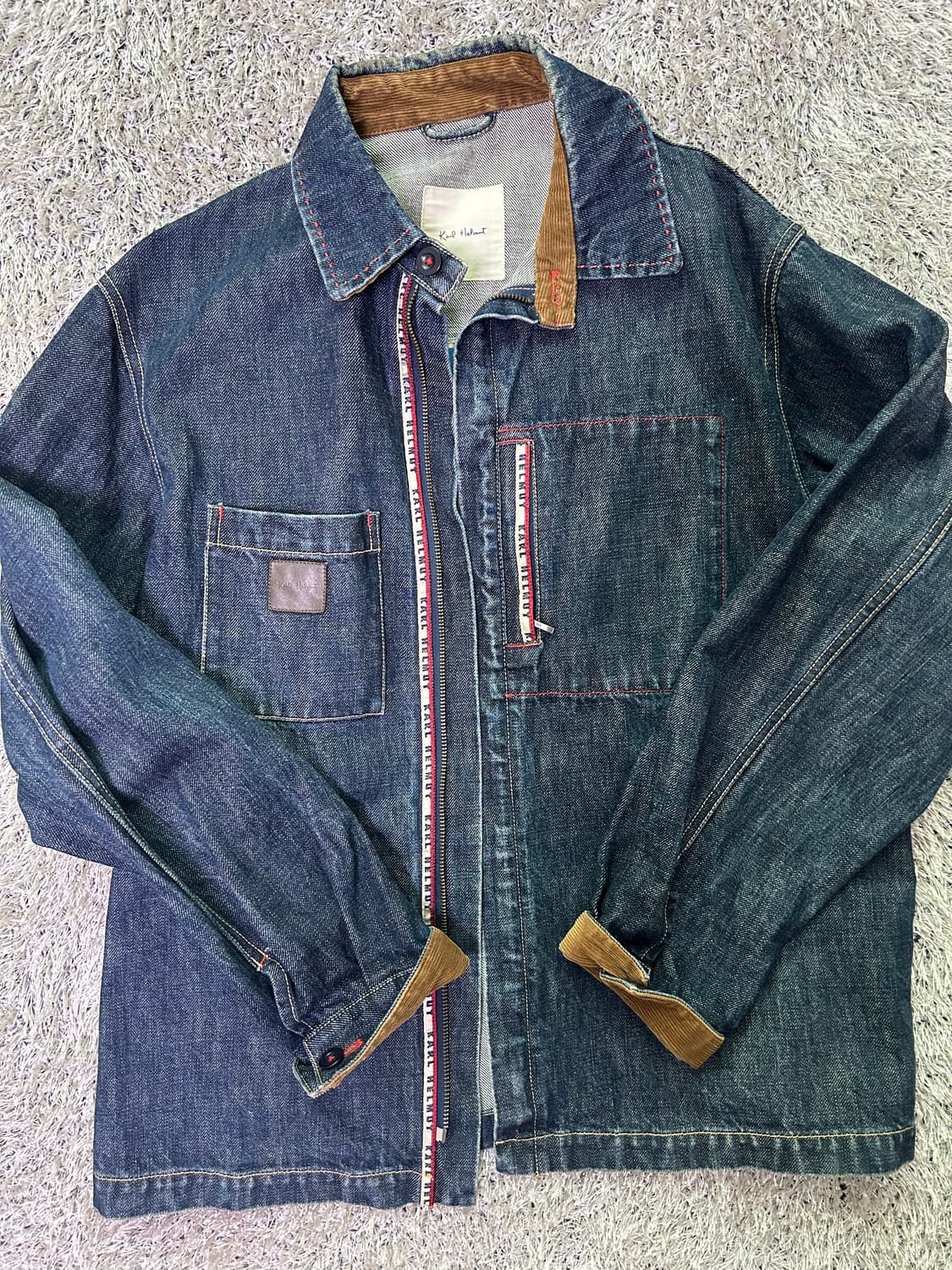 일본판 칼 헐무트 청자켓 사이즈 105 상품이미지1