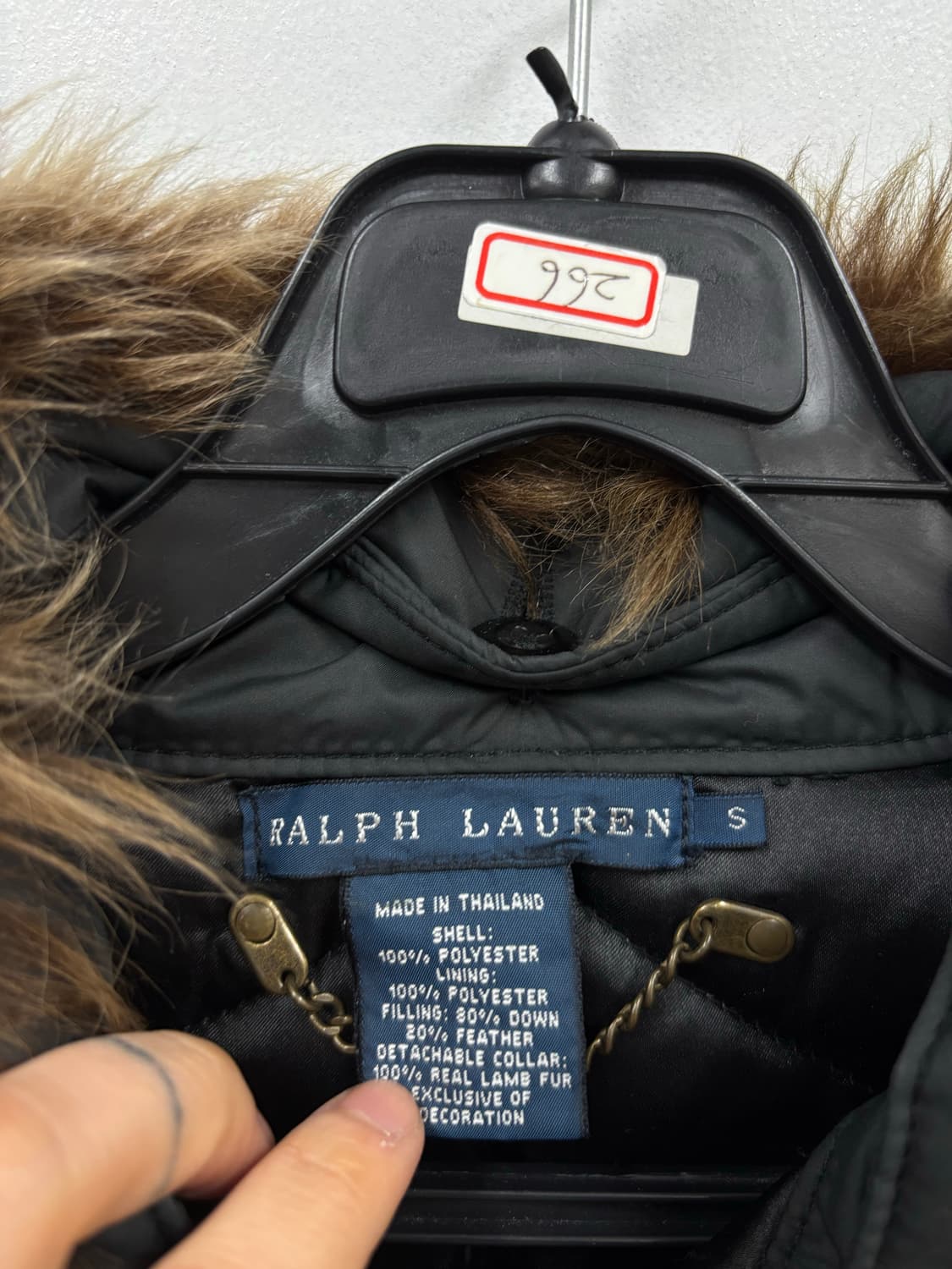 폴로랄프로렌 우먼 구스다운패딩 상품이미지5