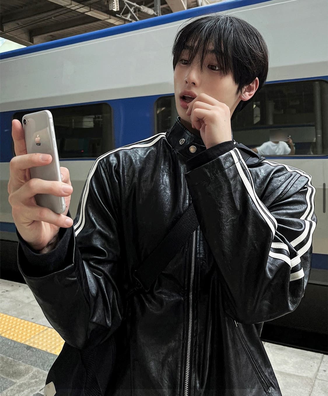 코시하루 레이싱 레더자켓 상품이미지1