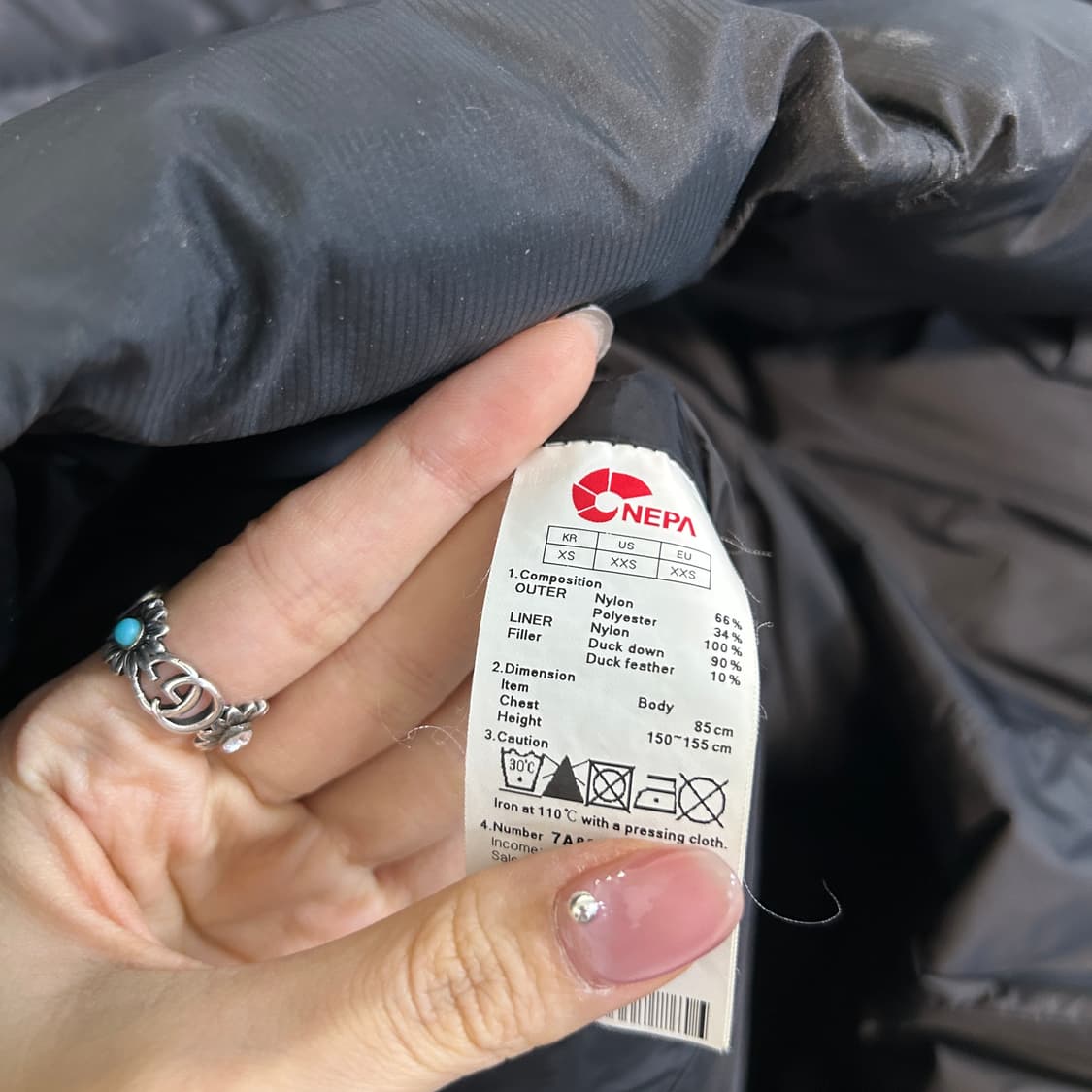 네파 여성 오리털 롱패딩 85 상품이미지4