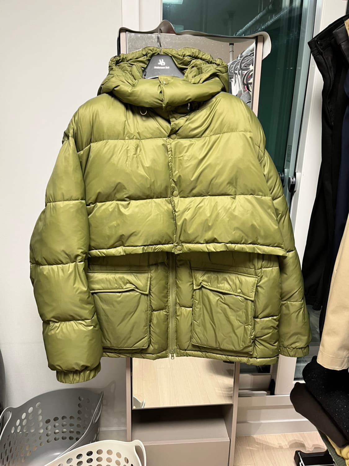 Softhyphen 레이어 푸퍼 패딩 자켓 3사이즈 상품이미지1