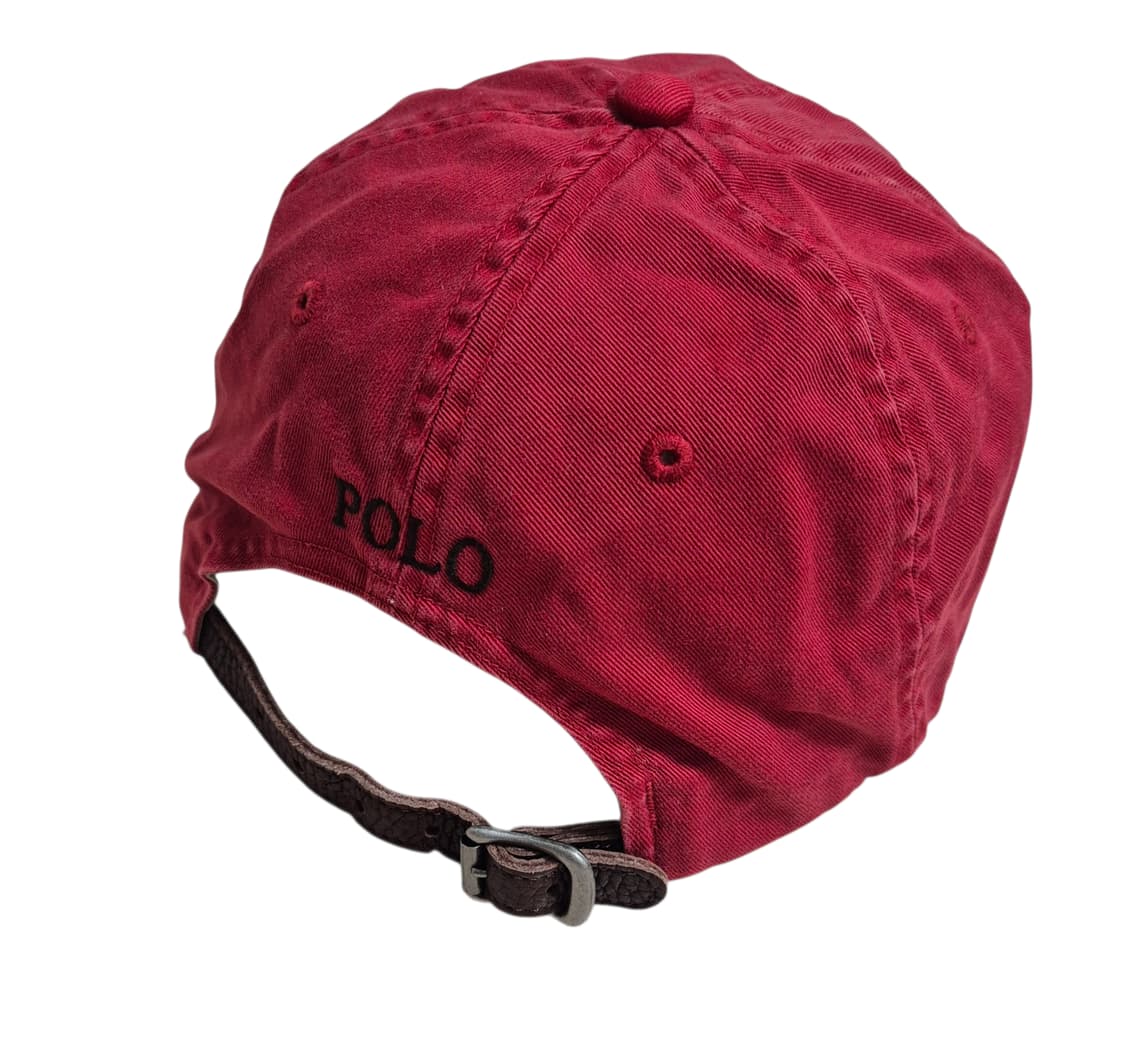 폴로 랄프로렌 가죽 스트랩 볼캡 모자 상품이미지3