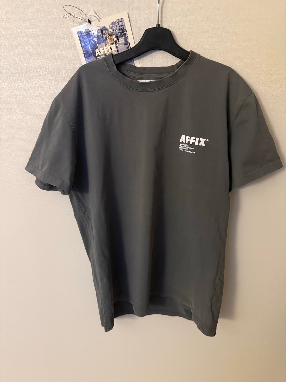 AFFIX Cotton Jersy Short Sleeve L 상품이미지1