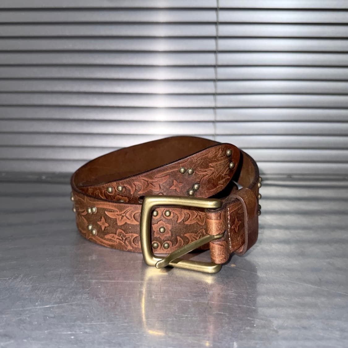 웨스턴 스터드 벨트 상품이미지1