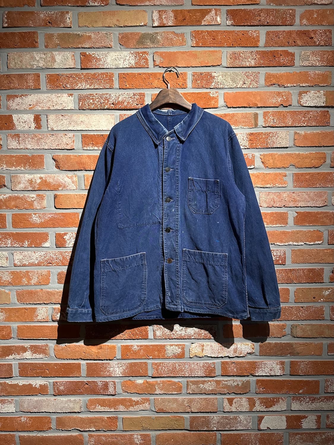 60s 70s 빈티지 프렌치 워크 자켓 상품이미지1