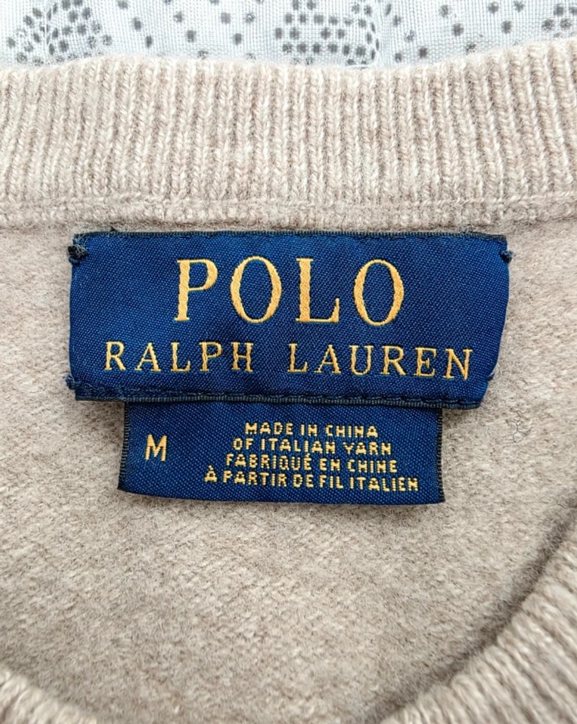 폴로 랄프로렌 베이지 니트 ~55반 상품이미지7