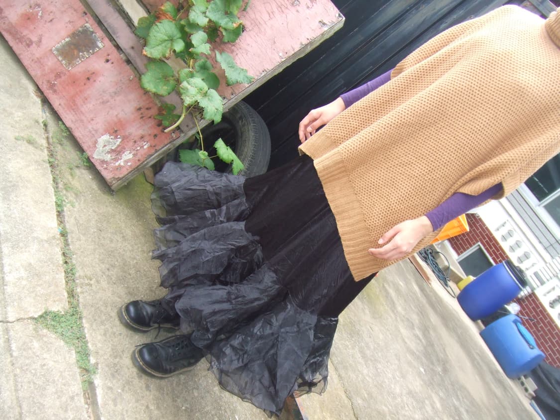 japanese vintage frill skirt 상품이미지1