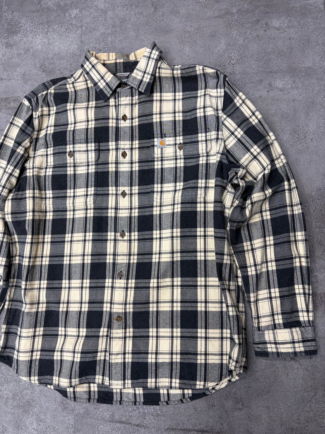 칼하트 플란넬 체크셔츠 상품이미지3